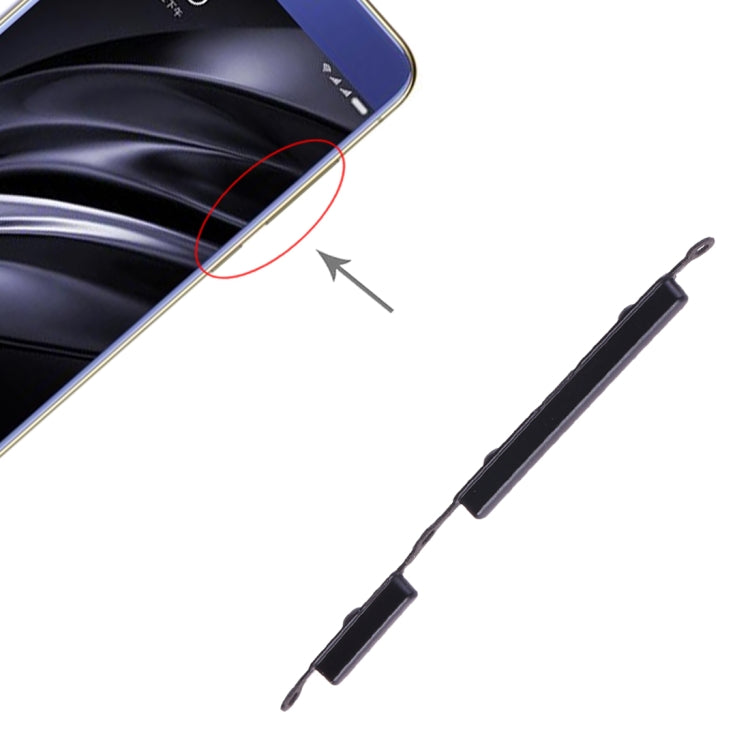 Pulsante di accensione e pulsante di controllo del volume per Xiaomi Redmi 6A / Redmi 6, For Xiaomi Redmi 6A Pulsante di accensione e pulsante di controllo del volume per Xiaomi Redmi 6A / Redmi 6, For Xiaomi Redmi 6A